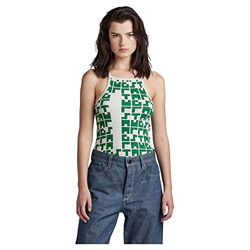 G-STAR RAW Damen Printed Tank Top Cropped Ultra Slim von G-STAR