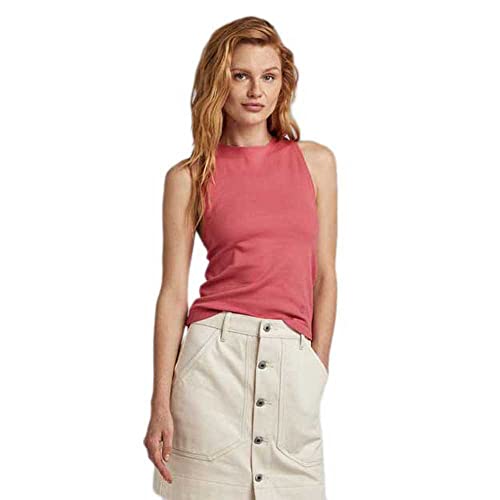 G-STAR RAW Damen Racer Slim Tanktop, Rosa (pink Ink D23132-D275-C618), L von G-STAR RAW
