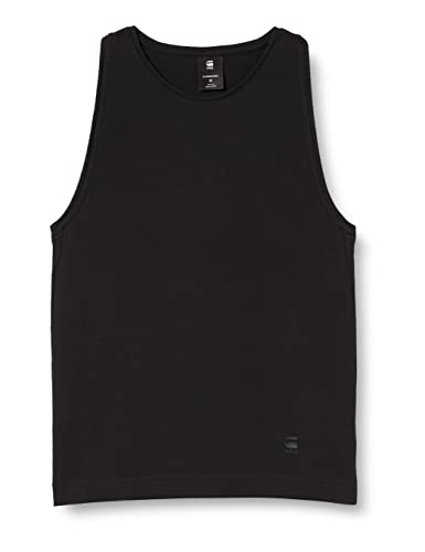 G-STAR RAW Damen Racer Slim Tanktop, Schwarz (dk black D23132-D275-6484), XXL von G-STAR RAW