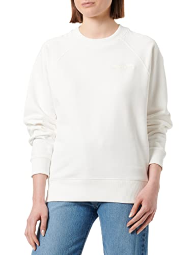G-STAR RAW Damen Raglan Relaxed Sweatshirt, Weiß (Milk D23333-D257-111), S von G-STAR RAW