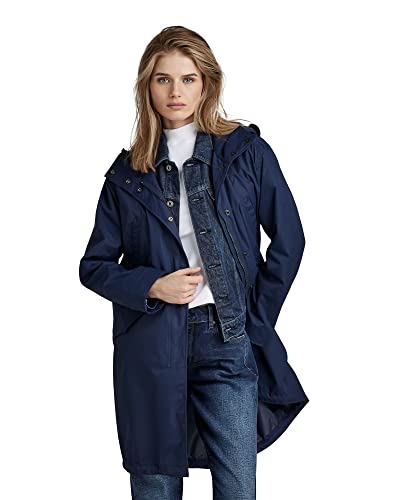 G-STAR RAW Damen Rovic Parka Wmn Jackets, blau, 36 von G-STAR RAW