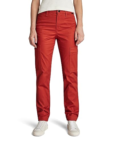 G-STAR RAW Damen Slim Cargohose, Orange (rooibos tea D23572-C072-G052), 33W / 32L von G-STAR RAW