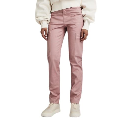 G-Star RAW Damen Slim Cargohose, Purpur (lt Berry Mist D23572-C072-8147), 29W / 30L von G-STAR