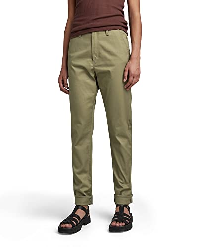 G-STAR RAW Damen Slim Chino, Grün (smoke olive D21371-C072-B212), 24W / 30L von G-STAR RAW