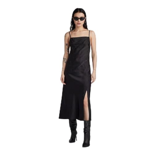 G-Star RAW Damen Slip Kleid, Schwarz (dk Black D23601-D414-6484), XXL von G-STAR RAW