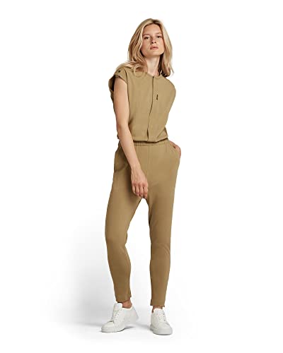 G-STAR RAW Damen Snap Button Jumpsuit, Grün (fresh army green D21327-C336-9822), XS von G-STAR RAW