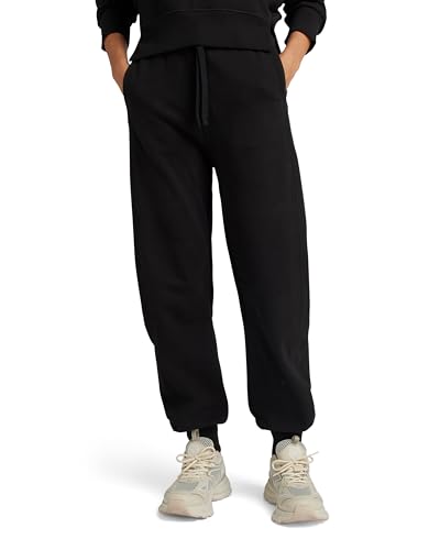 G-STAR RAW Damen Sporty Tapered Jogginghose, Schwarz (dk black D24460-D562-6484), S von G-STAR RAW