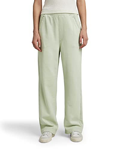 G-STAR RAW Damen Stray Chino Rib Jogginghose, Grün (renaissance cameo green gd D23189-D249-D917), L von G-STAR RAW