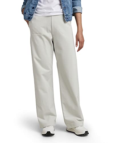 G-STAR RAW Damen Stray Jogginghose, Grau (oyster mushroom D22839-D284-D607), L von G-STAR RAW