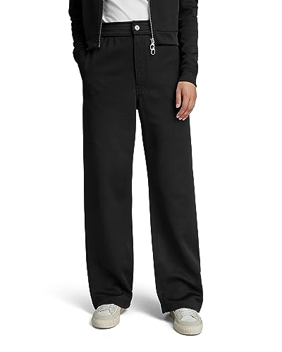 G-STAR RAW Damen Stray track sw pant wmn, Schwarz (dk black D23992-D429-6484), L von G-STAR RAW