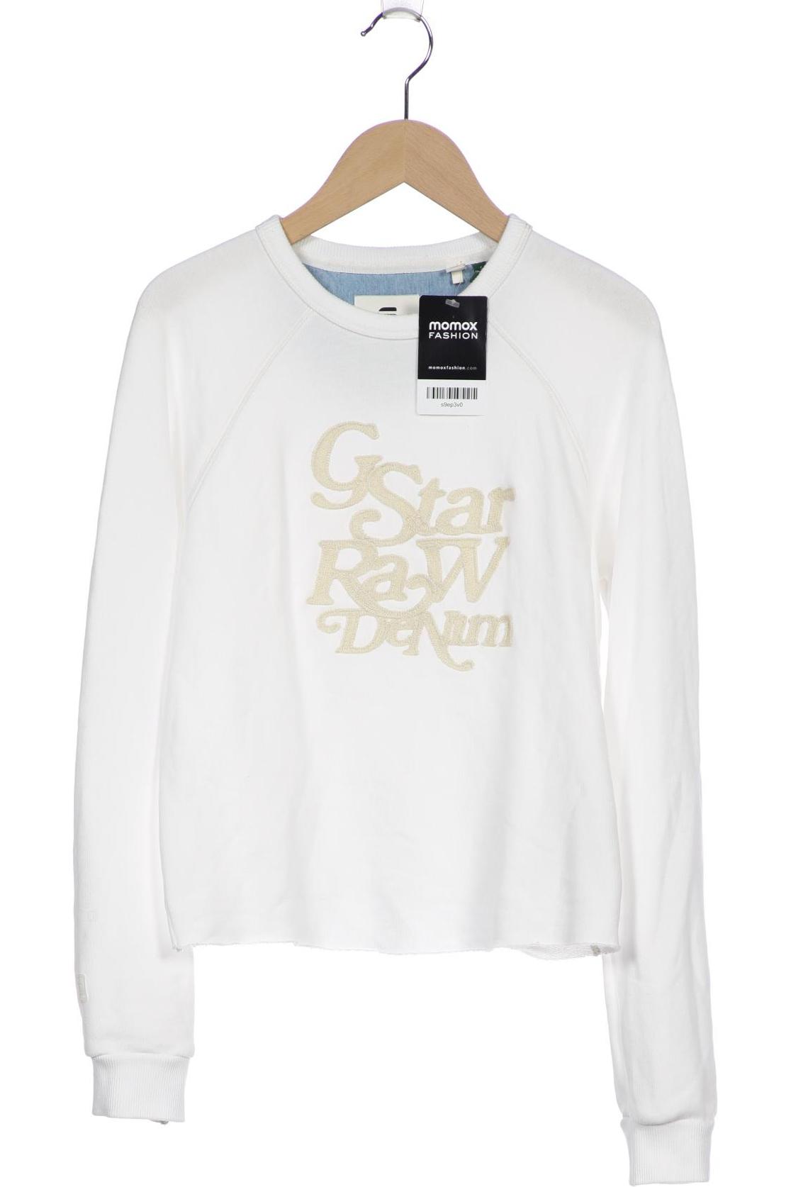 G-STAR RAW Damen Sweatshirt, weiß von G-Star Raw