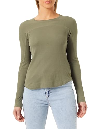 G-STAR RAW Damen Swedish Army Slim Top, Grün (dk shamrock D24536-D527-7159), M von G-STAR RAW