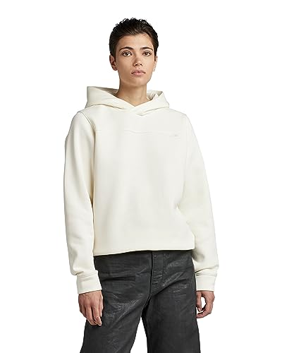 G-STAR RAW Damen Thistle Back Graphic Hoodie, Weiß (papyrus D22358-A971-D113), L von G-STAR RAW