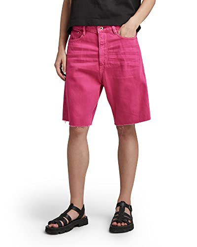 G-STAR RAW Damen Type 89 Bermuda Shorts, Rosa (fuchsia red gd D21434-D300-D827), 25 von G-STAR RAW