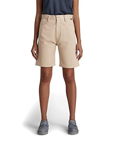 G-STAR RAW Damen Type 89 Long Shorts, Beige (westpoint khaki D21491-C962-C531), 29 von G-STAR RAW