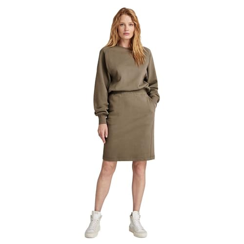 G-STAR RAW Damen Ventilation Sweat Kleid , Grün (dk shamrock D24505-D562-7159), M von G-STAR RAW