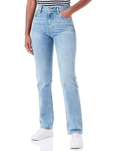 G-STAR RAW Damen Viktoria High Straight Jeans, Blau (vintage olympic blue D23959-D434-D905), 26W / 30L von G-STAR RAW