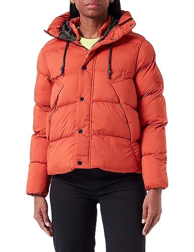 G-STAR RAW Damen Whistler Short Puffer wmn, Orange (rooibos tea D23534-D199-G052), M von G-STAR RAW