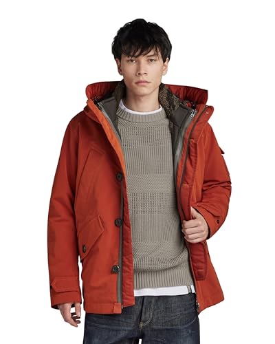 G-STAR RAW Herren 2-in-1 Adaptable Vodan Jkt, Orange (rooibos tea D22521-C408-G052), L von G-STAR RAW