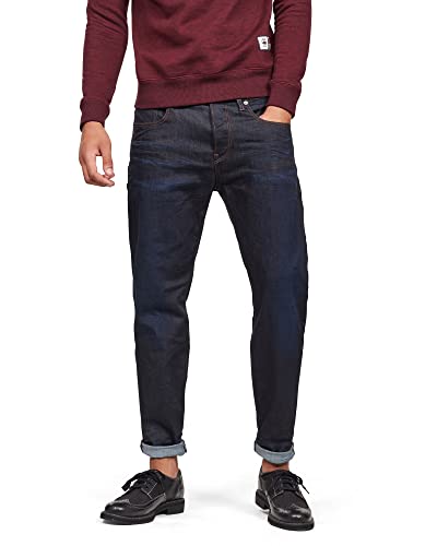 G-STAR RAW Herren 3301 Relaxed Straight Jeans, Blau (dk aged 51004-7209-89), 30W / 34L von G-STAR RAW