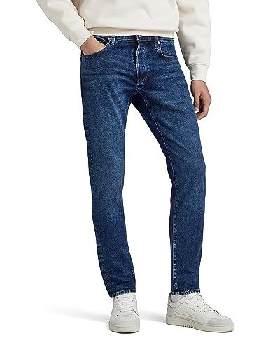 G-STAR RAW Herren 3301 Slim Jeans, Blau (faded atlantic ocean 51001-C052-G119), 31W / 34L von G-STAR RAW