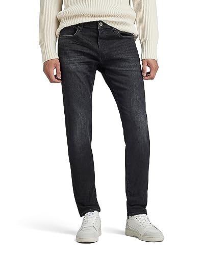 G-STAR RAW Herren 3301 Slim Jeans, Blau (medium aged faded 51001-A634-A592), 29W / 34L von G-STAR RAW