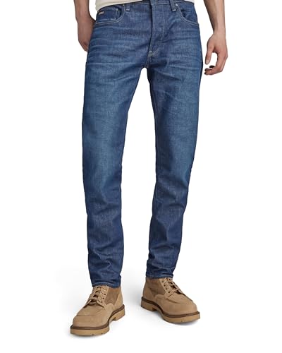 G-STAR RAW Herren 3301 Slim Jeans, Blau (worn in blue mine 51001-D503-G110), 29W / 34L von G-STAR RAW