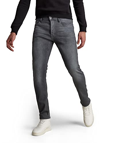 G-STAR RAW Herren 3301 Slim Jeans, Mehrfarben (dk aged cobler 51001-7863-3143), 35W / 38L von G-STAR RAW