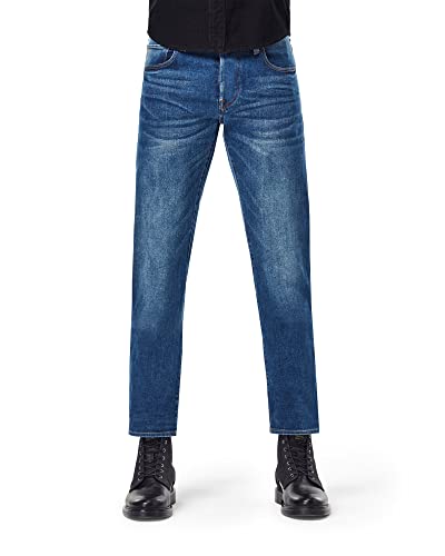 G-STAR RAW Herren 3301 Straight Jeans, Medium Aged, 34W x 34L von G-STAR RAW