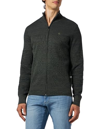 G-STAR RAW Herren 3D Biker zip thru knit, Mehrfarben (shadow/graphite D23523-C259-G243), M von G-STAR RAW