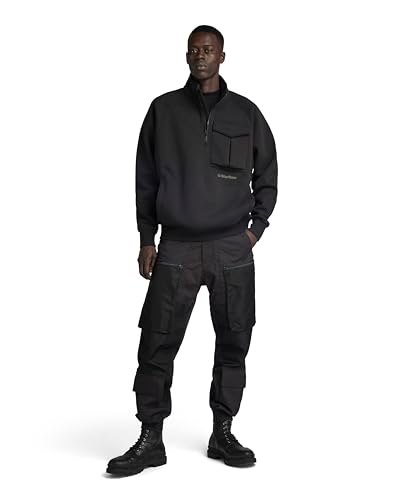 G-STAR RAW Herren 3D PM Cuffed Trainingshose, Schwarz (dk black D23672-D308-6484), 31 von G-STAR RAW