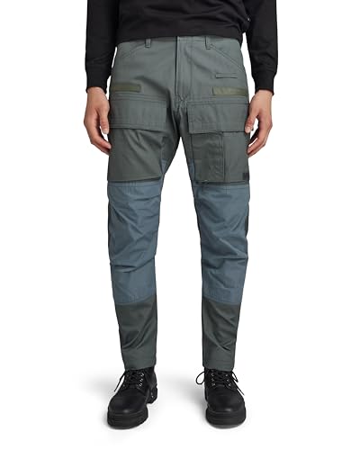 G-STAR RAW Herren 3D Regular Tapered Cargohose, Grau (graphite D23636-D384-996), 28W / 32L von G-STAR RAW