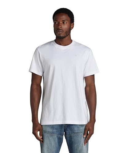 G-STAR RAW Herren Air Flow Loose T-Shirt, Weiß (white D24434-D593-110), L von G-STAR RAW