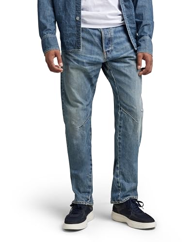 G-STAR RAW Herren Arc 3D Jeans, Blau (antique faded niagara destroyed D22051-D315-D886), 31W / 30L von G-STAR RAW