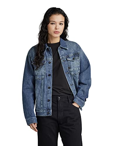 G-STAR RAW Herren Unisex Arc 3D Jacke, Blau (faded santorini D20086-C911-C767), M von G-STAR RAW