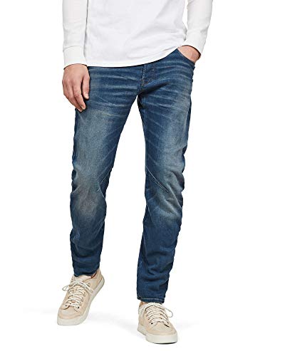 G-STAR RAW Herren Arc 3D Slim Jeans, Blau (worker blue faded D10060-A088-A888), 25W / 34L von G-STAR RAW