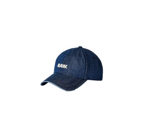 G-Star RAW Herren Avernus RAW Artwork Baseball Cap, Blau (Faded Harbor D24313-D252-D331), PC von G-STAR