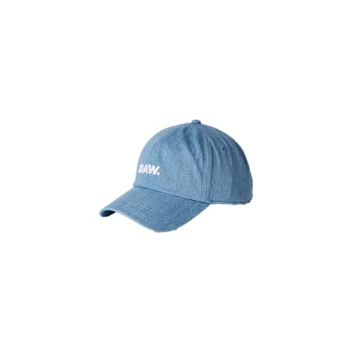 G-STAR RAW Herren Avernus RAW Artwork Baseball Cap, Blau (sun faded blue D24313-D252-A587), PC von G-STAR RAW