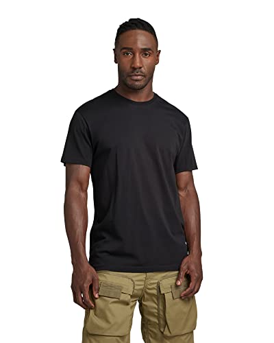 G-Star RAW Herren Back Graphic RAW T-Shirt, Schwarz (dk Black D23160-336-6484), L von G-STAR