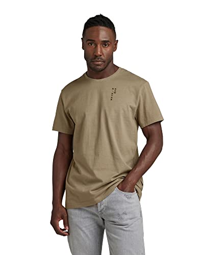 G-STAR RAW Herren Back Graphic Text T-Shirt, Grün (shamrock D23161-C336-2199), L von G-STAR RAW