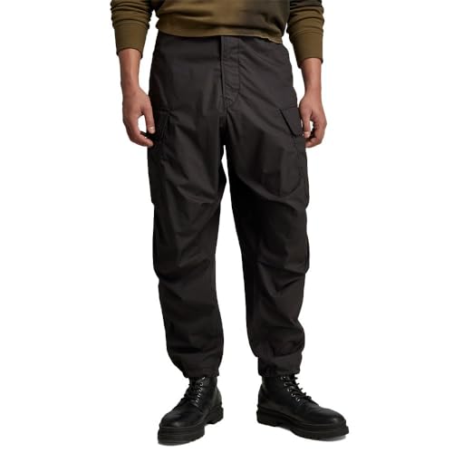 G-STAR RAW Herren Balloon Cargo Relaxed Tapered, Schwarz (dk black D23592-D308-6484), M von G-STAR RAW