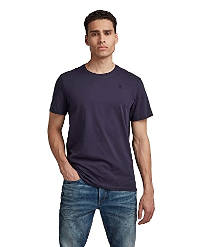 G-STAR RAW Herren Base-S T-Shirt, Blau (sartho blue D16411-336-6067), XS von G-STAR RAW