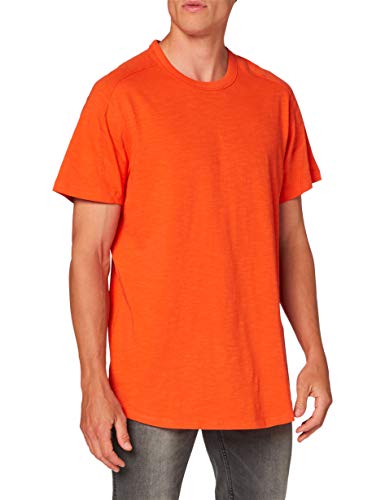 G-STAR RAW Herren Baseball T-Shirt, Rot (bright acid D17137-C372-B443), S von G-STAR RAW