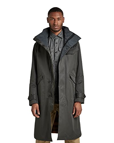 G-STAR RAW Herren Belted Trenchcoat, Grau (cloack D20643-C934-5812), XL von G-STAR RAW