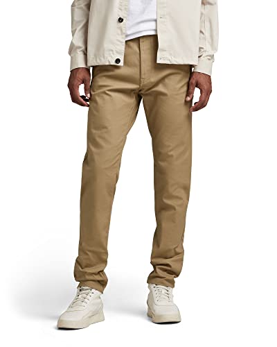 G-STAR RAW Herren Bronson 2.0 Slim Chino, Beige (safari D21038-D305-B444), 27W / 32L von G-STAR RAW