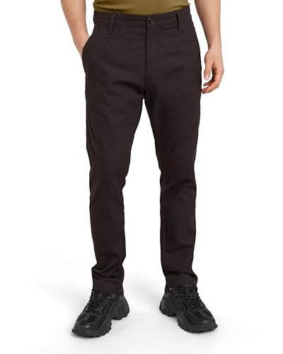 G-STAR RAW Herren Bronson 2.0 Slim Chino, Schwarz (dk black D21038-D305-6484), 30W / 32L von G-STAR RAW