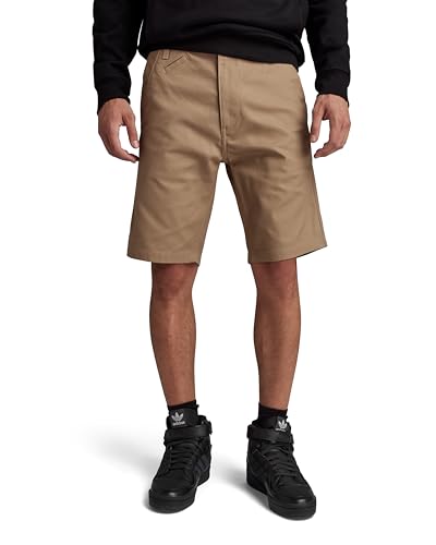 G-Star RAW Herren Bronson 2.0 Slim Chino Shorts, Beige (Safari D21040-D305-B444), 31 von G-STAR RAW