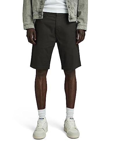 G-STAR RAW Herren Bronson 2.0 Slim Chino Shorts, Schwarz (dk black D21040-D305-6484), 33 von G-STAR RAW