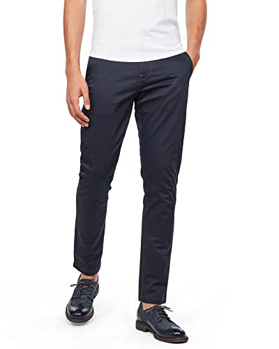 G-STAR RAW Herren Bronson Slim Chino, Blau (mazarine blue D01794-5126-4213), 26W / 34L von G-STAR RAW