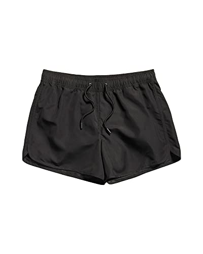 G-STAR RAW Herren Carnic Solid Badeshorts, Schwarz (dk black D22961-A505-6484), L von G-STAR RAW